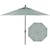 Treasure Garden Market Umbrellas 9' Collar Market Tilt Umbrella